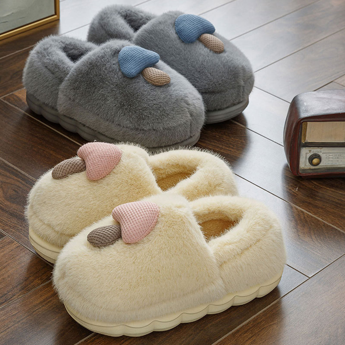 Cotton Slippers for Winter Warmth