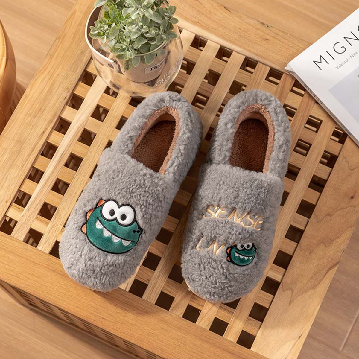 Cotton Slippers Winter Indoor Warm Slippers