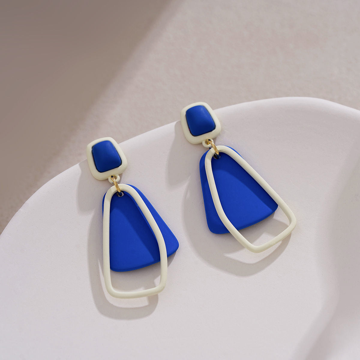 Klein Blue Earrings Special Design Earrings