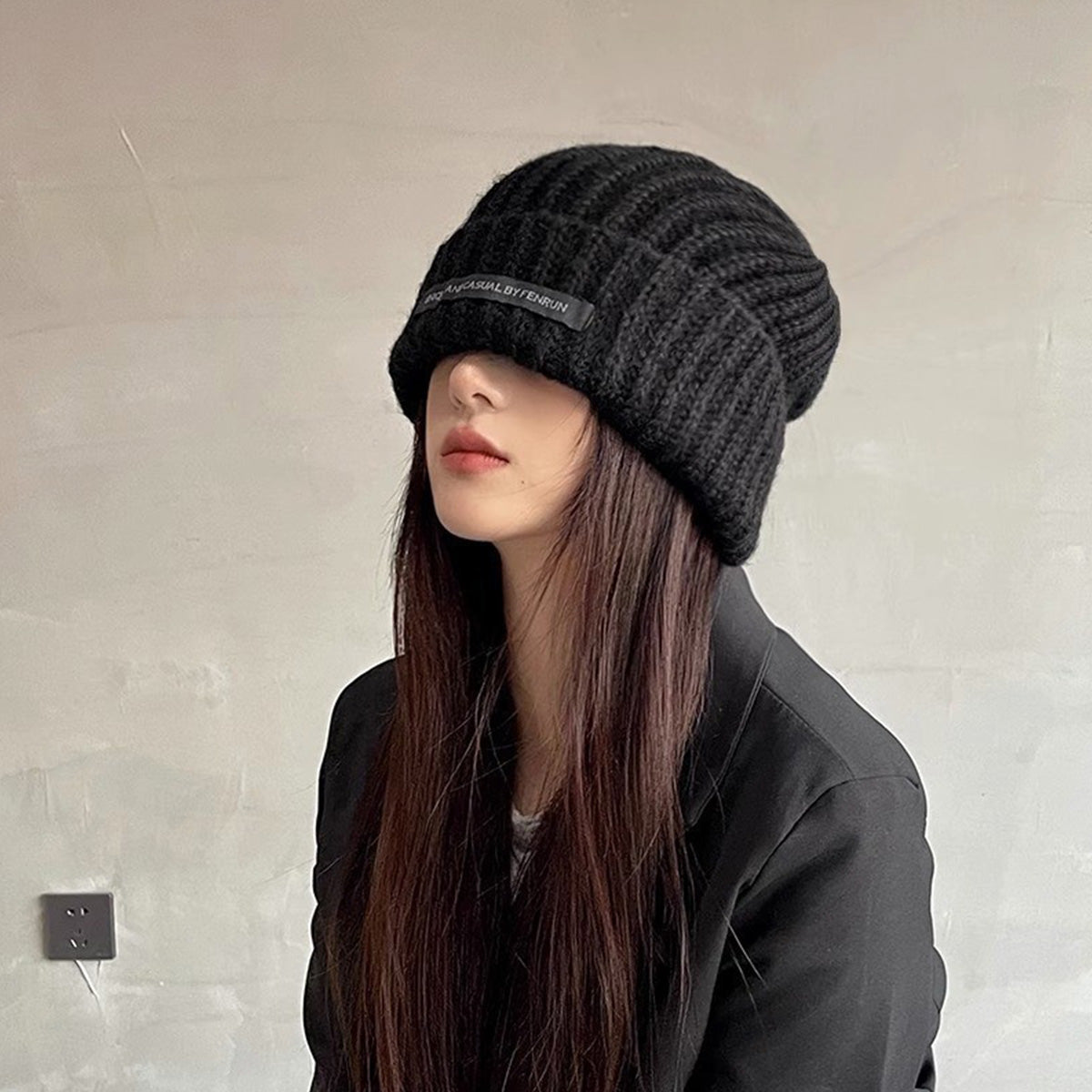 Hats for Women Autumn Winter New Patch Hats