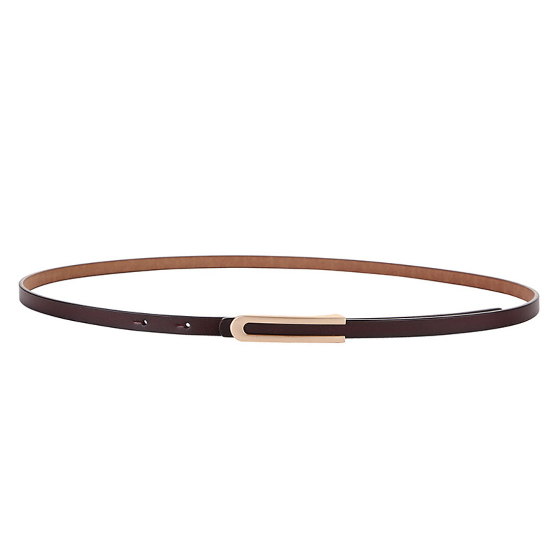 Small Leather Belt for Women's Dress