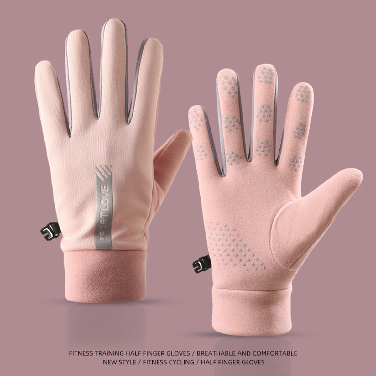 Men's Women's Warm Cycling Touch Screen Gloves