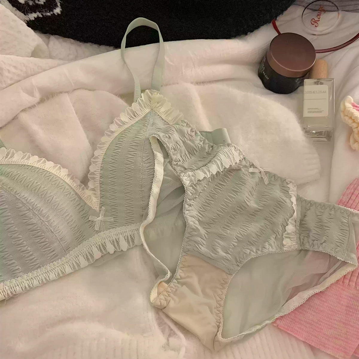 New Style Underwear for Women Push-up Bra Set