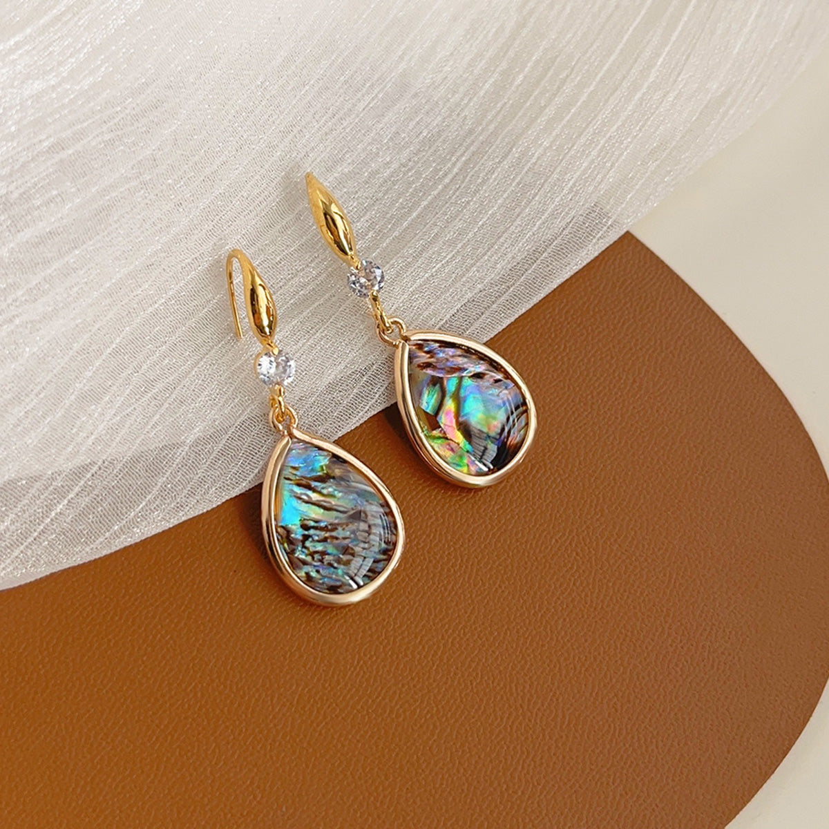 Natural Shell Tassel Earrings