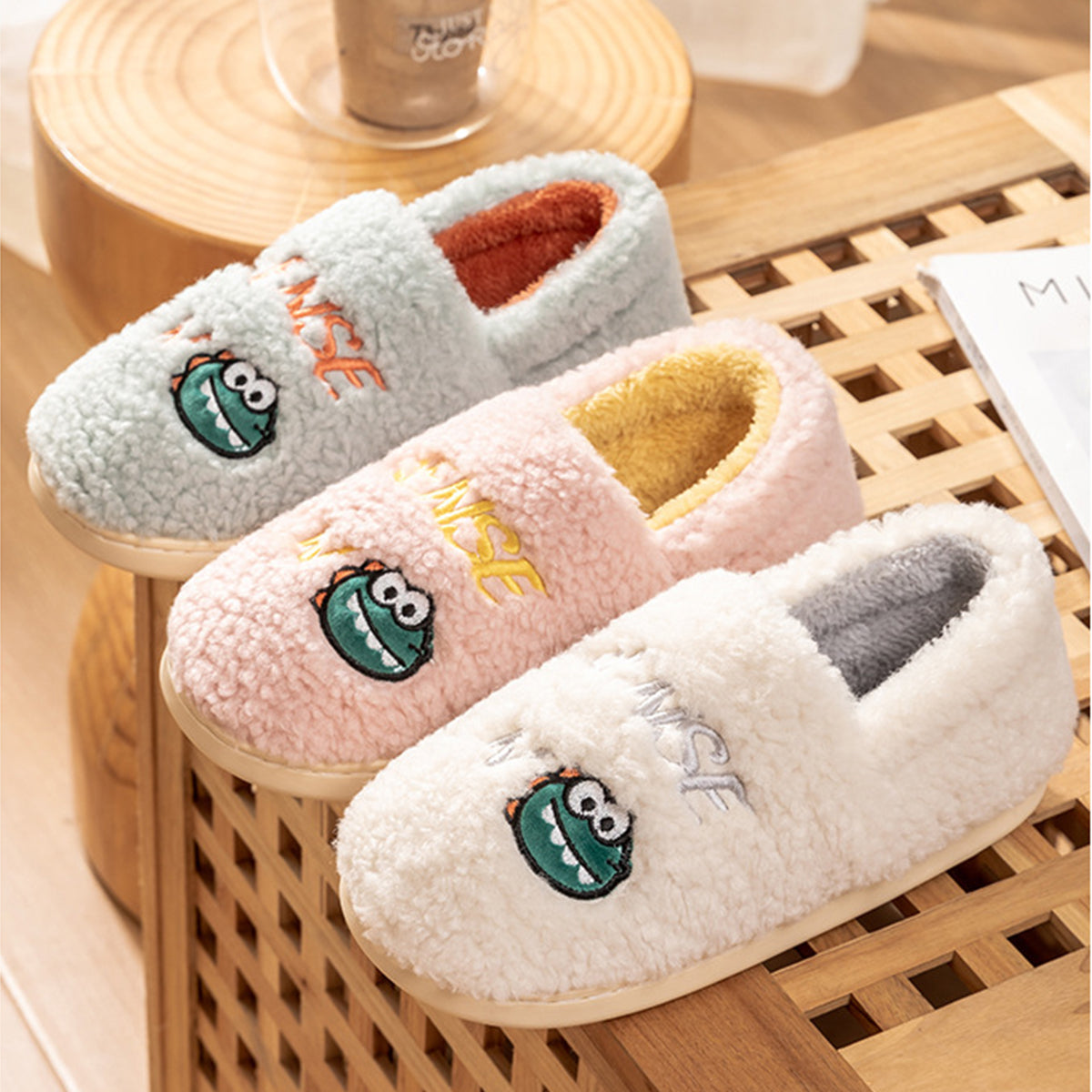 Cotton Slippers Winter Indoor Warm Slippers