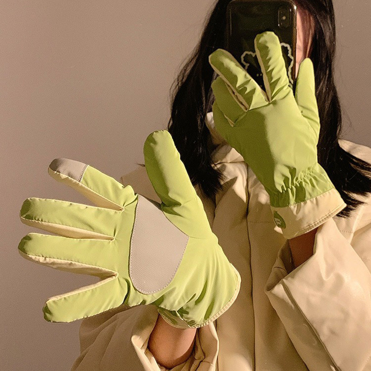 Cycling Cold Protection Plus Velvet Thickening Gloves