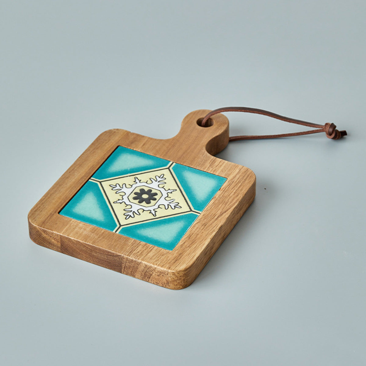 Japanese Style Solid Wood Tile Heat-insulating Pot Mats