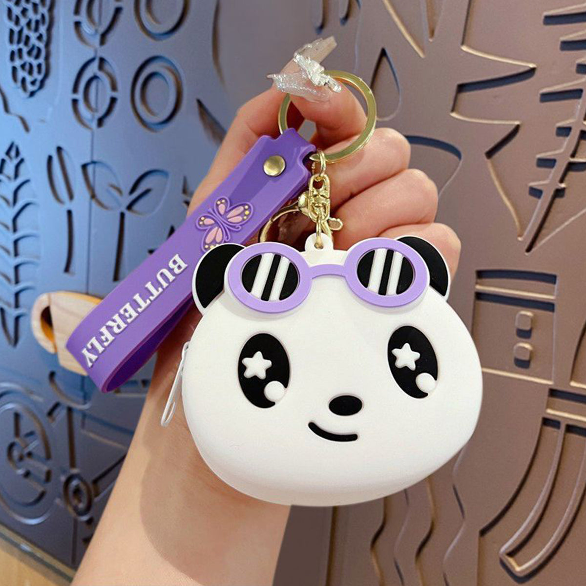 Cute Cartoon Silicone Coin Pocket Coin Purse