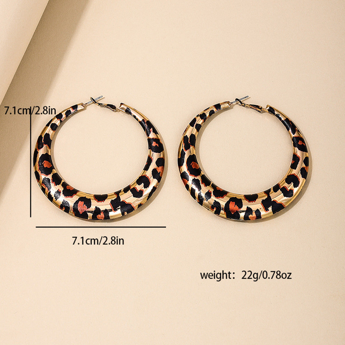 Fashion Trendy Hot Girl Exaggerated Earrings