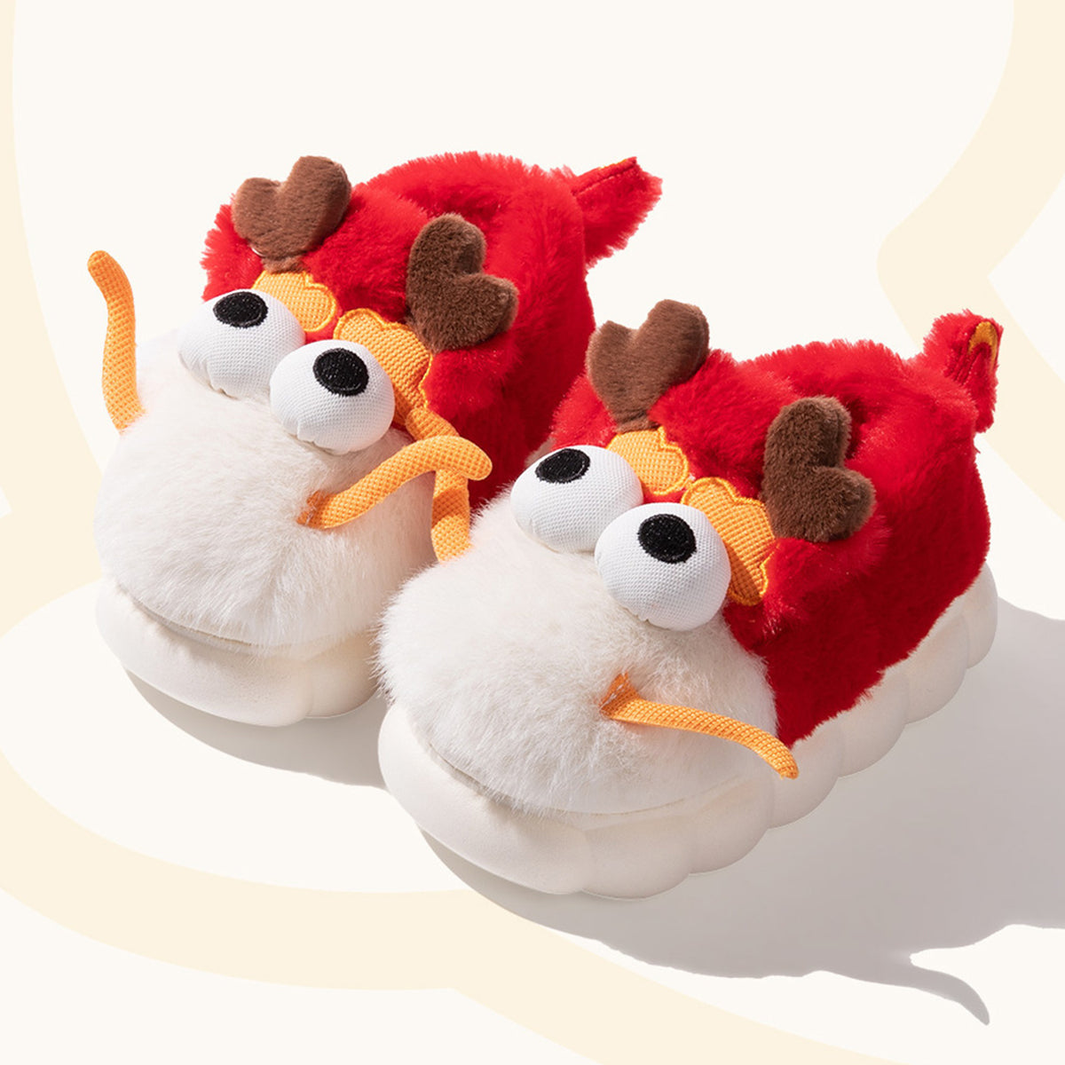 New Olush Thick Cartoon Children's Cotton Slippers