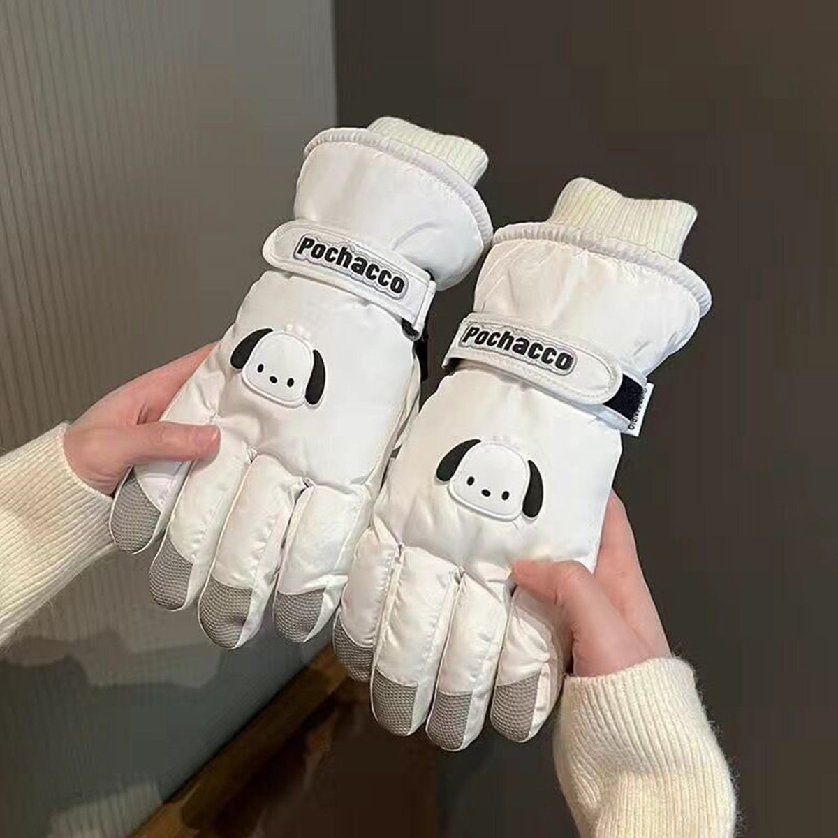 New Style Ski Gloves Windproof Warm Touch Screen Gloves