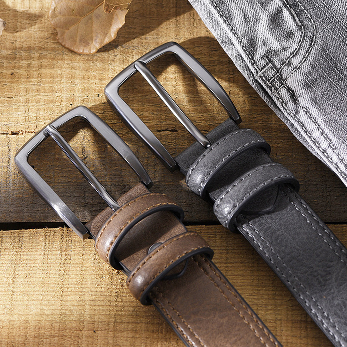 Men's Belts Casual Business Retro Belts