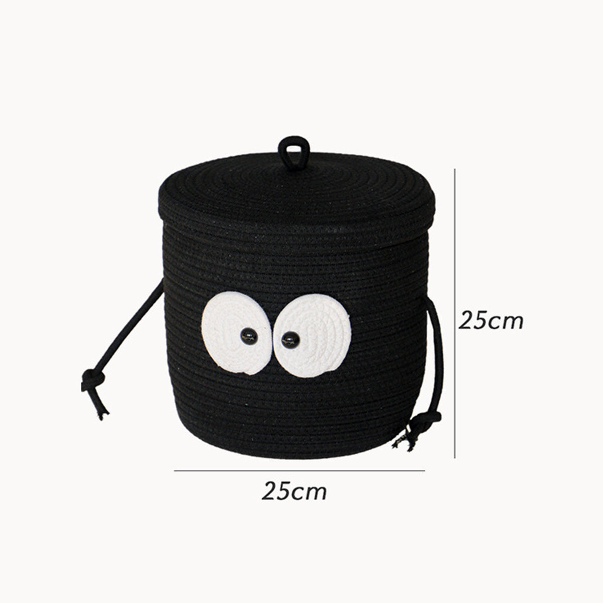 Cartoon Cotton Thread Toys Snacks Woven Storage Basket