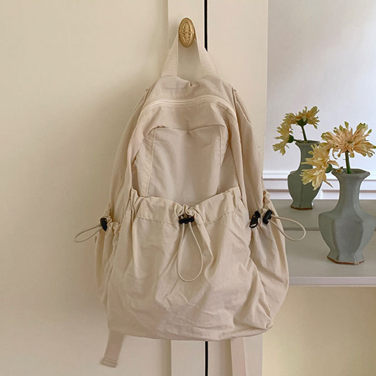 Nylon Backpack Camping Large Capacity Travel Bag