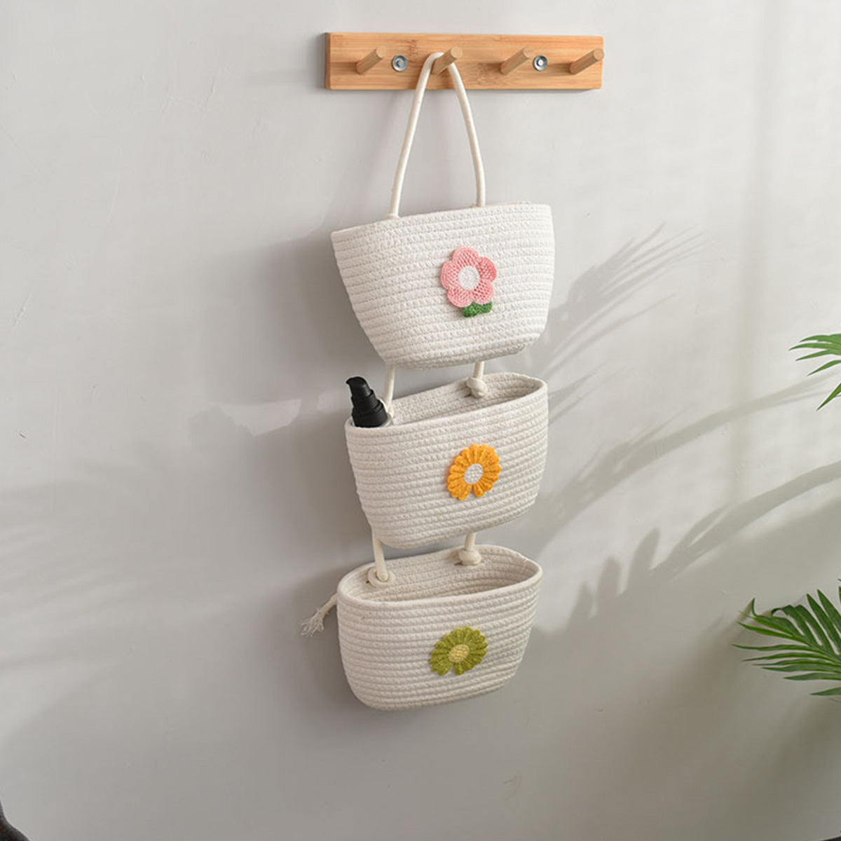 Christmas Tree Three-Layer Storage Rack