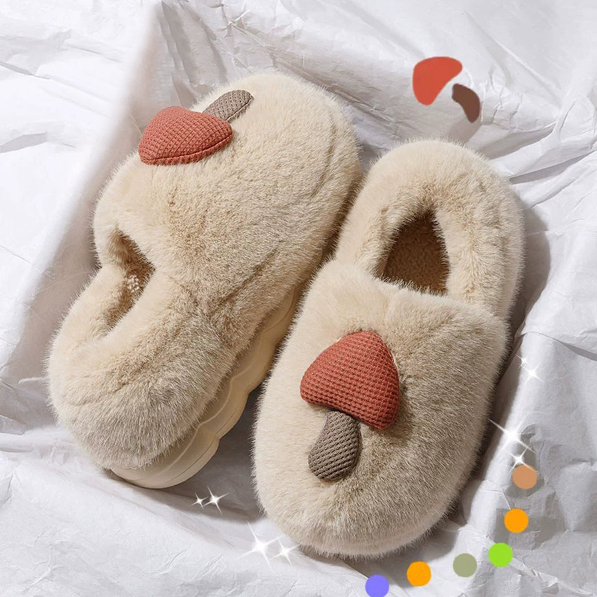 Cotton Slippers for Winter Warmth