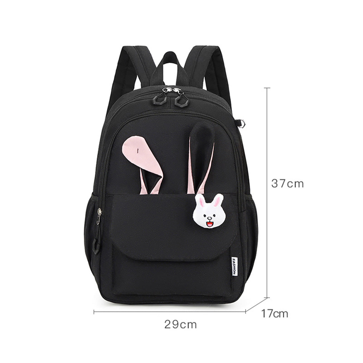 Elementary School Student Backpack with Rabbit Ears
