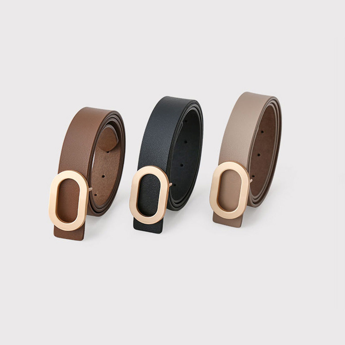 Retro Fashion Trend Snap Belt