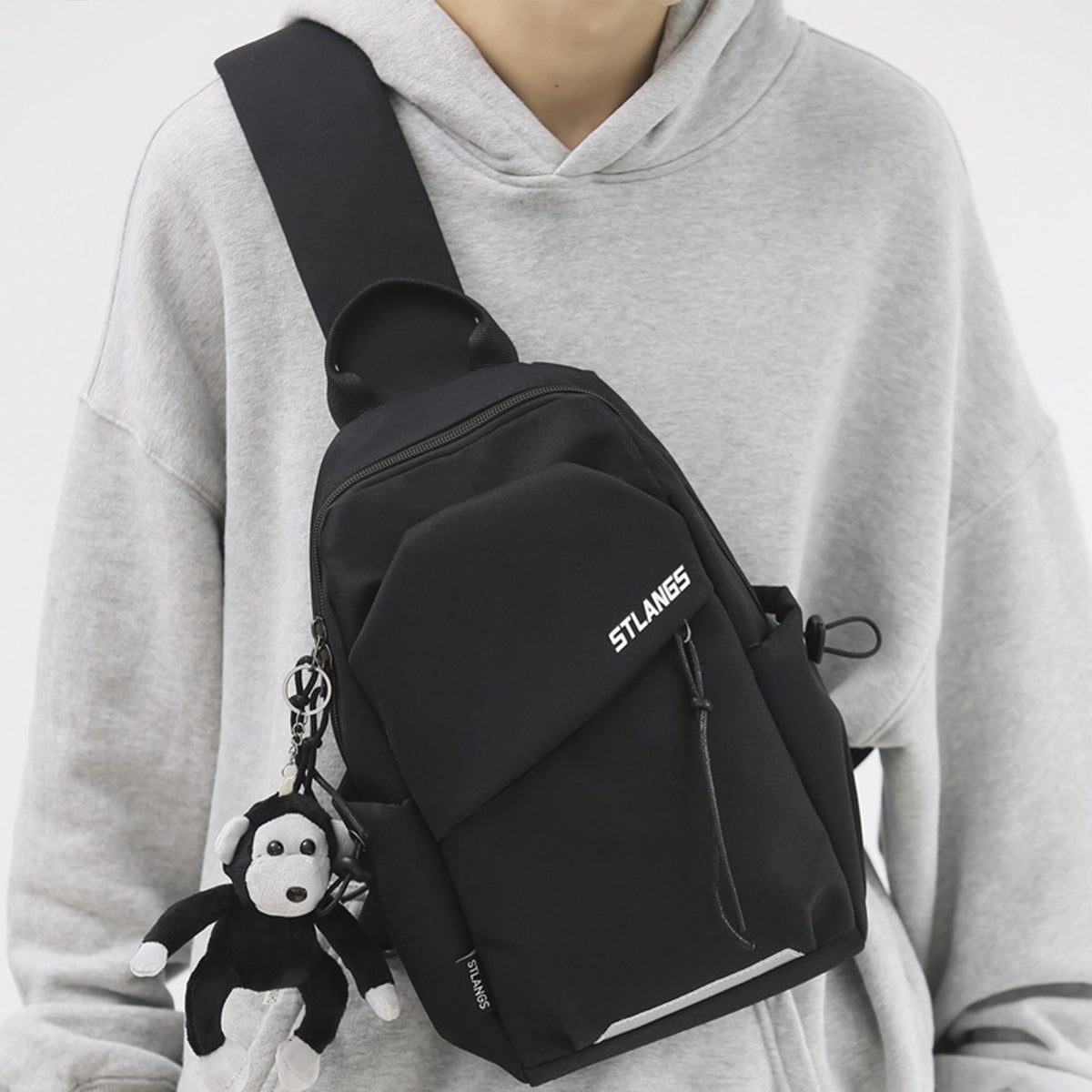 Men Women Crossbody Adjustable Chest Bag