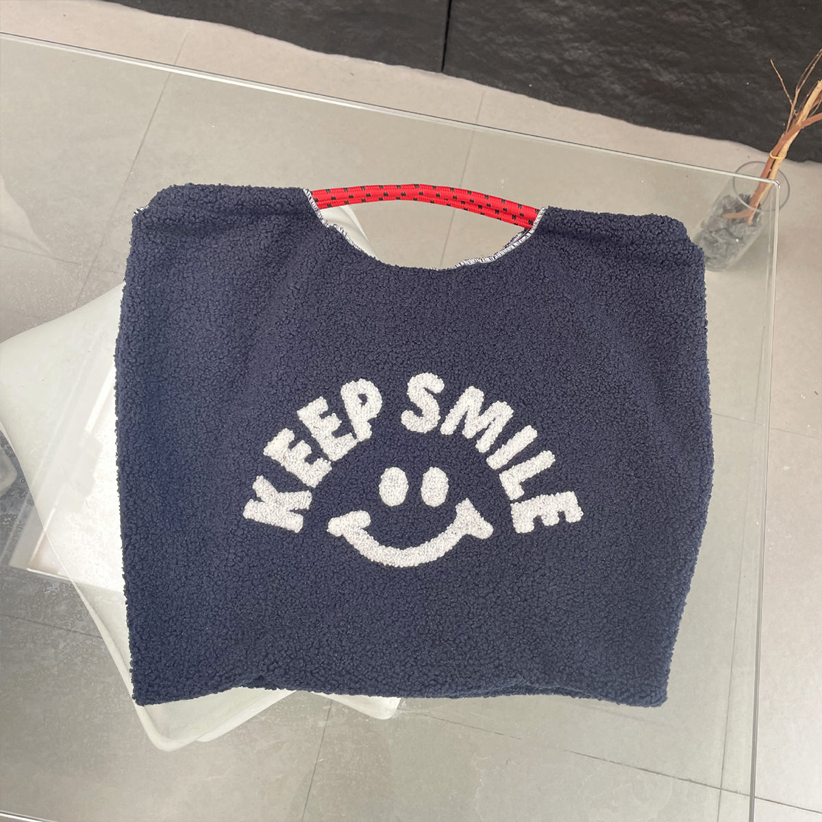Japanese Cartoon Embroidered Tote Bag