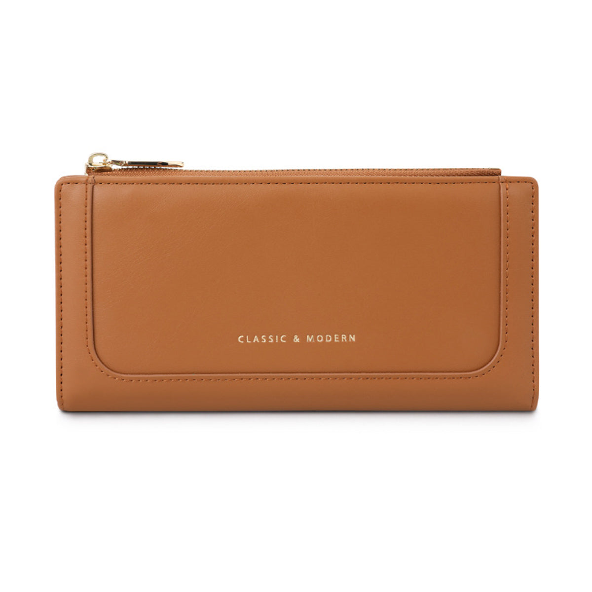 Fashionable Long Stitching Large Capacity Women Wallet