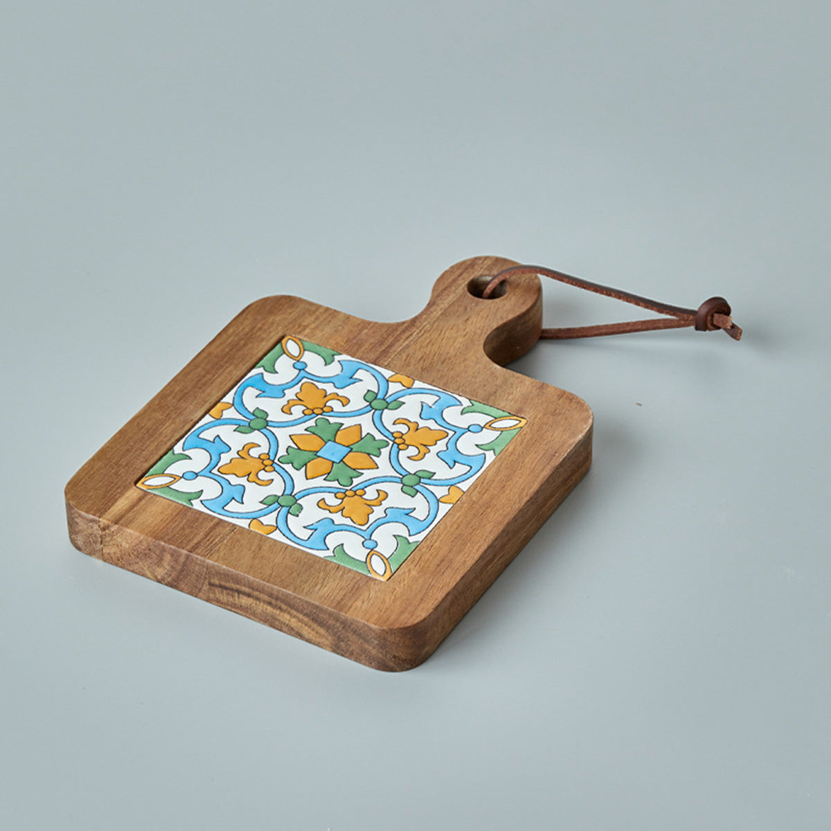 Japanese Style Solid Wood Tile Heat-insulating Pot Mats