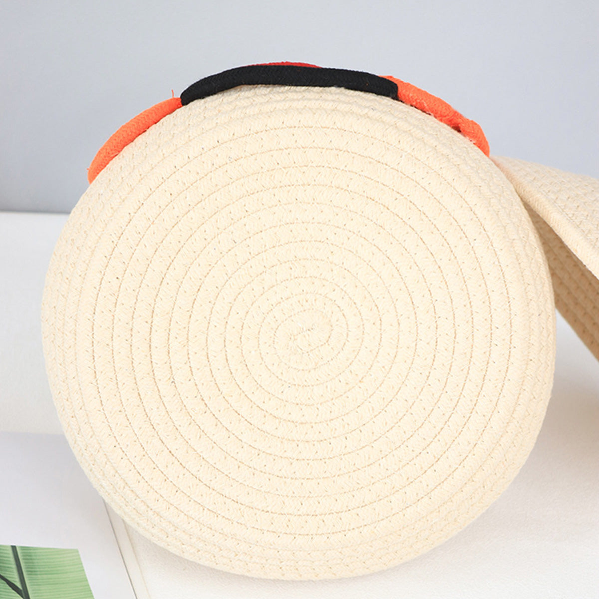 Cotton String Cartoon Lucky Egg Desktop Storage Basket