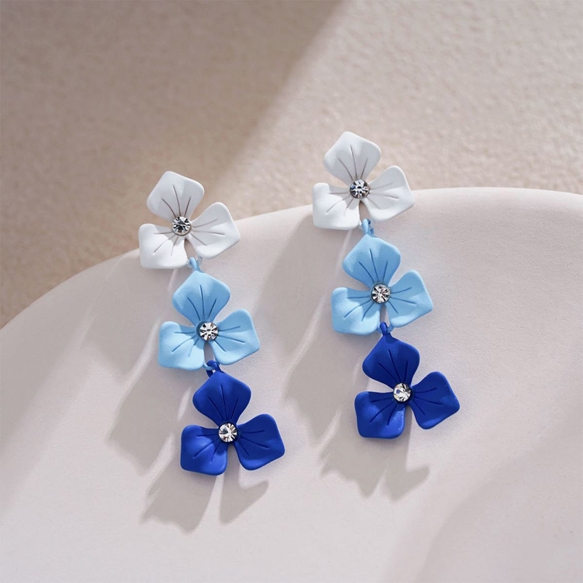 Klein Blue Earrings Special Design Earrings