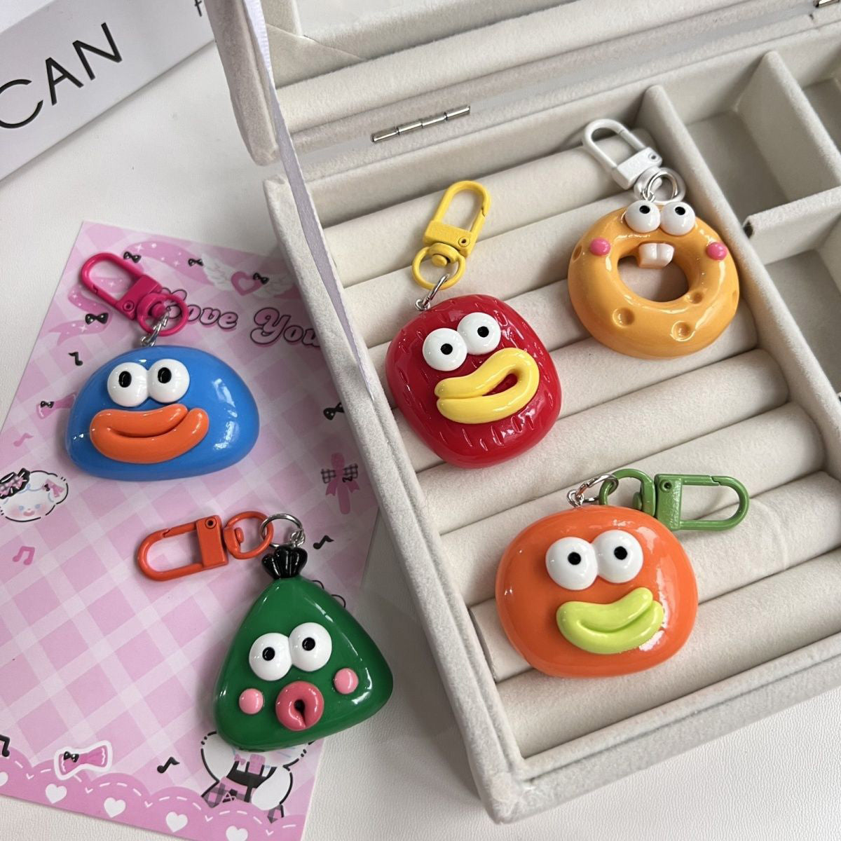 Big Mouth Keychain Cute Car Pendant