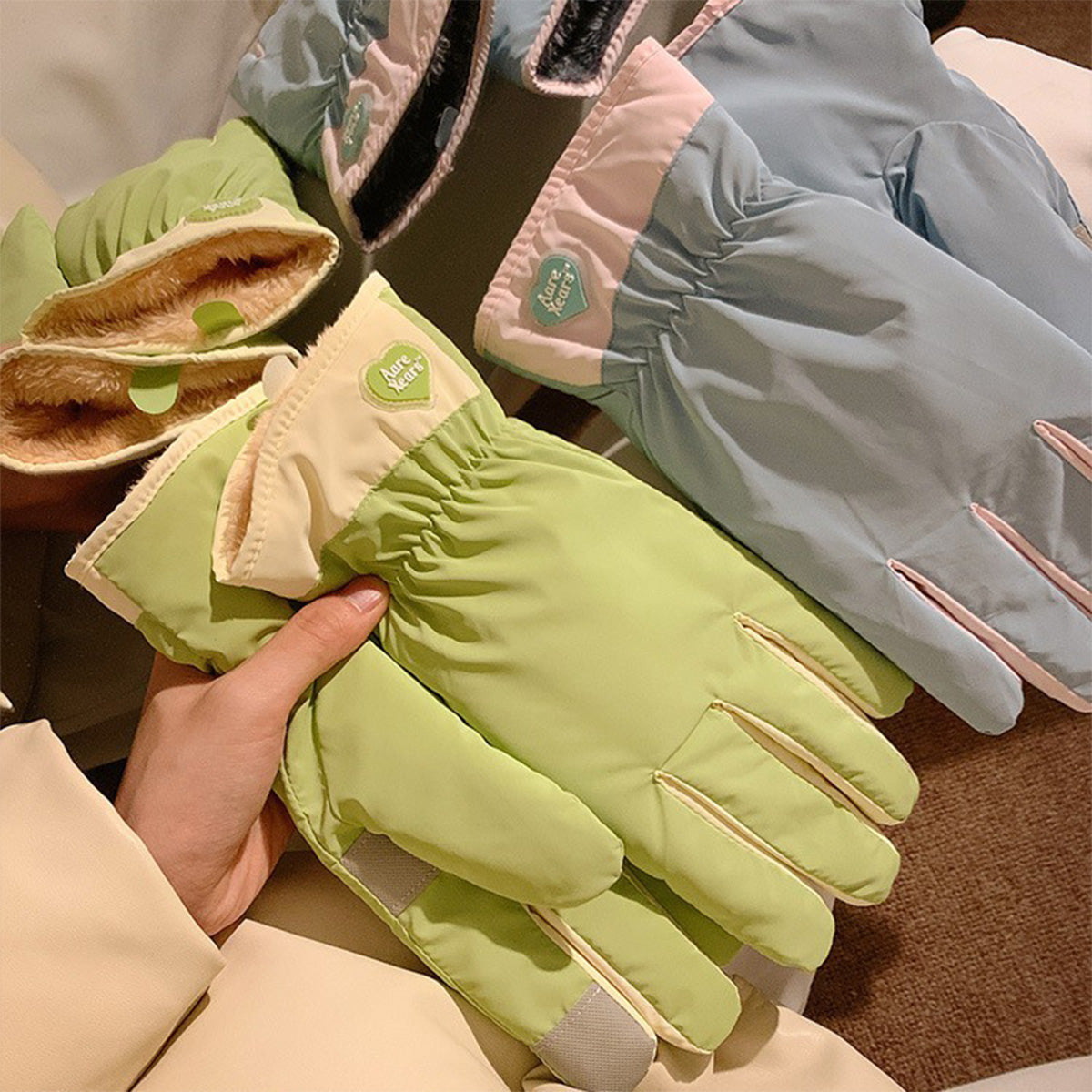 Cycling Cold Protection Plus Velvet Thickening Gloves