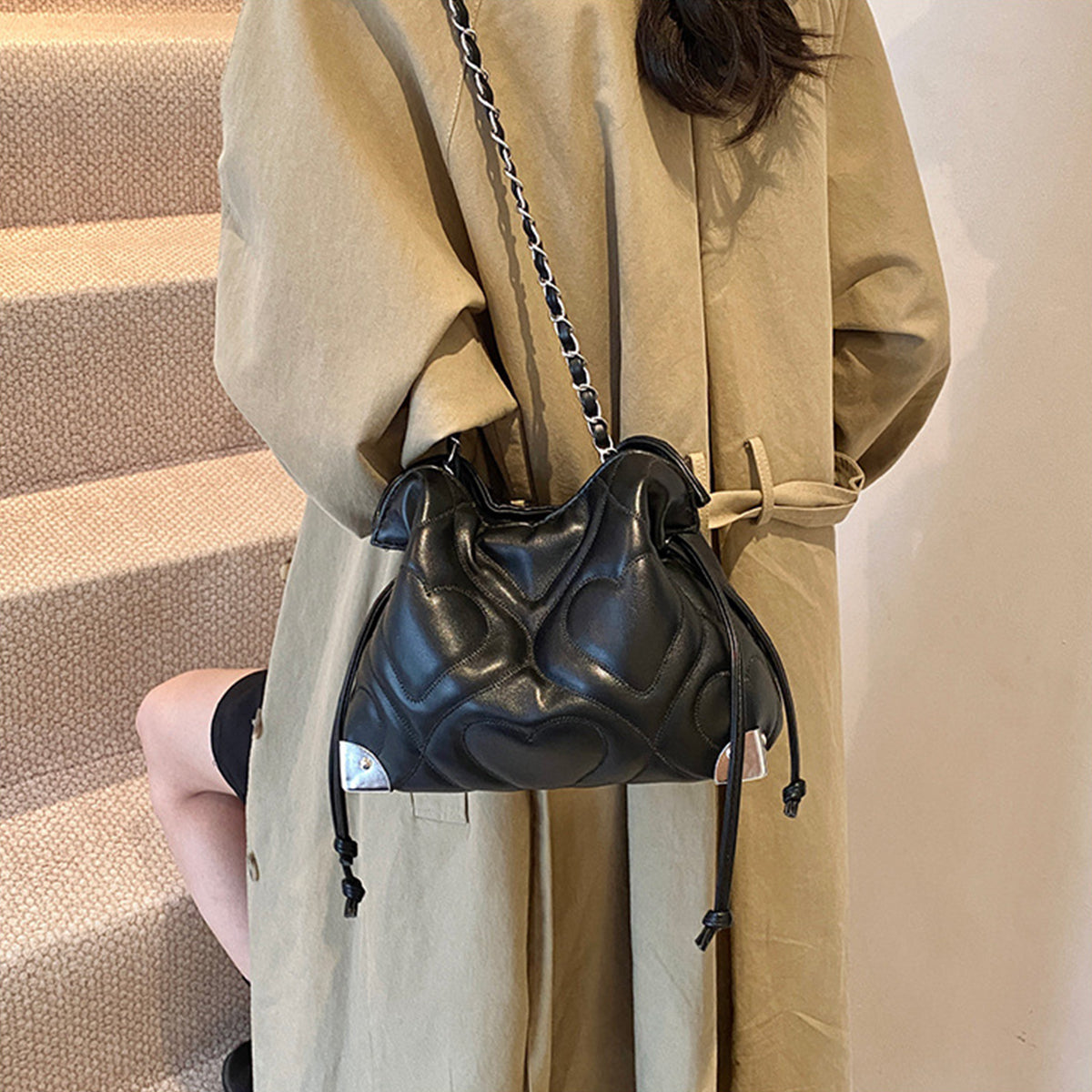 2025 Popular Women's Crossbody Bag Single Shoulder Bucket Bag