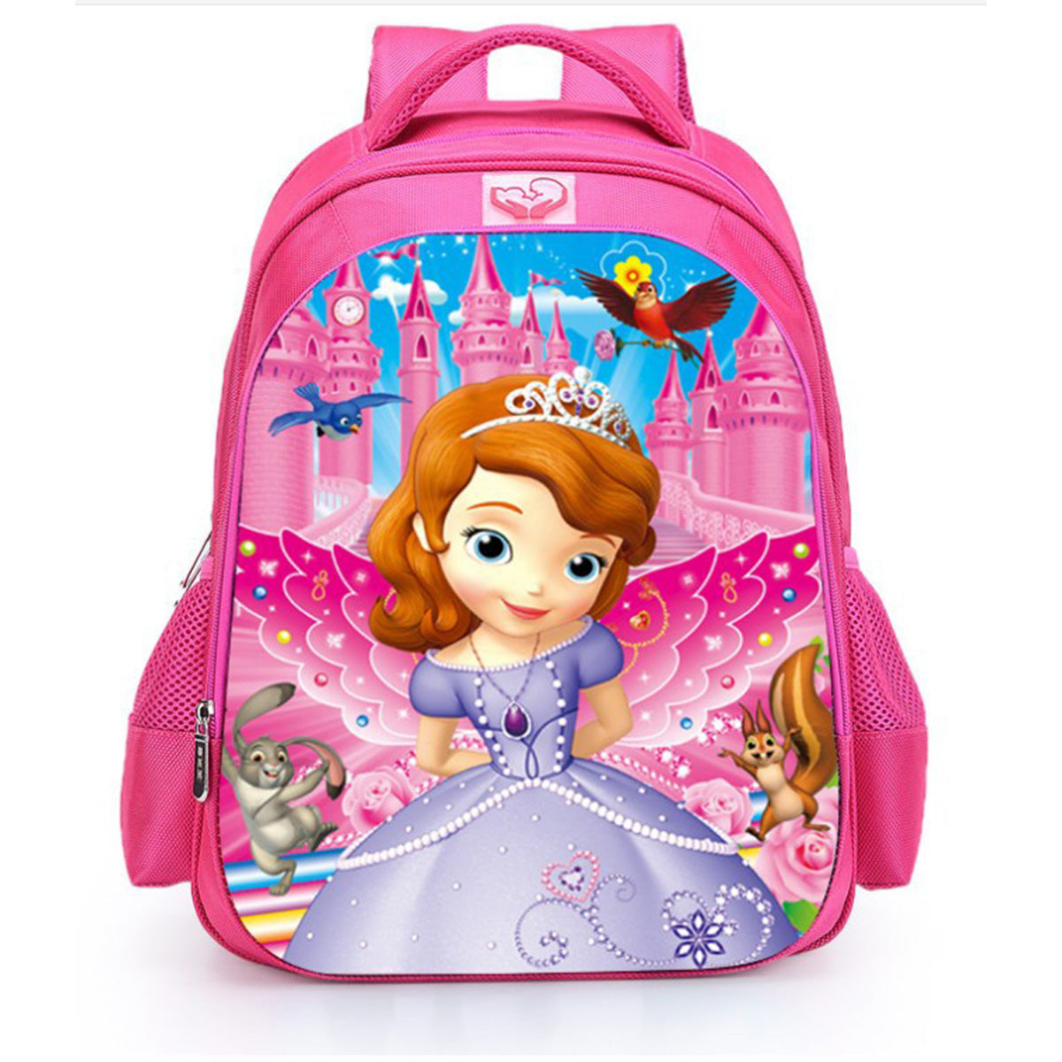 Primary School Girl Schoolbag Princess Barbie Cartoon Backpack