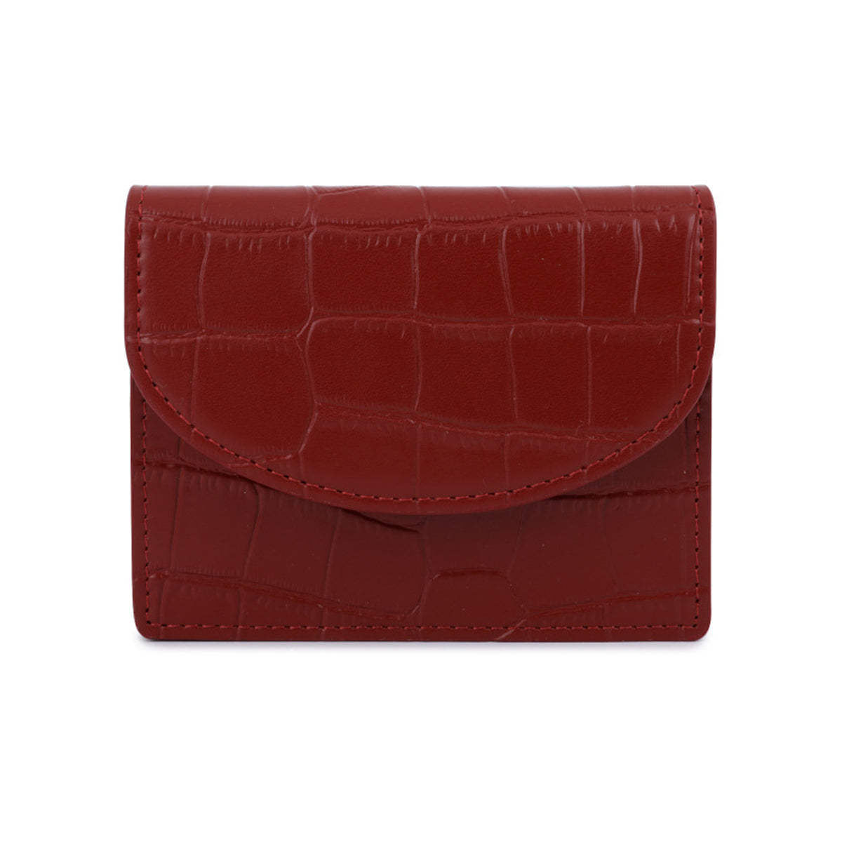 Crocodile Pattern Women Ultra-thin Card Holder