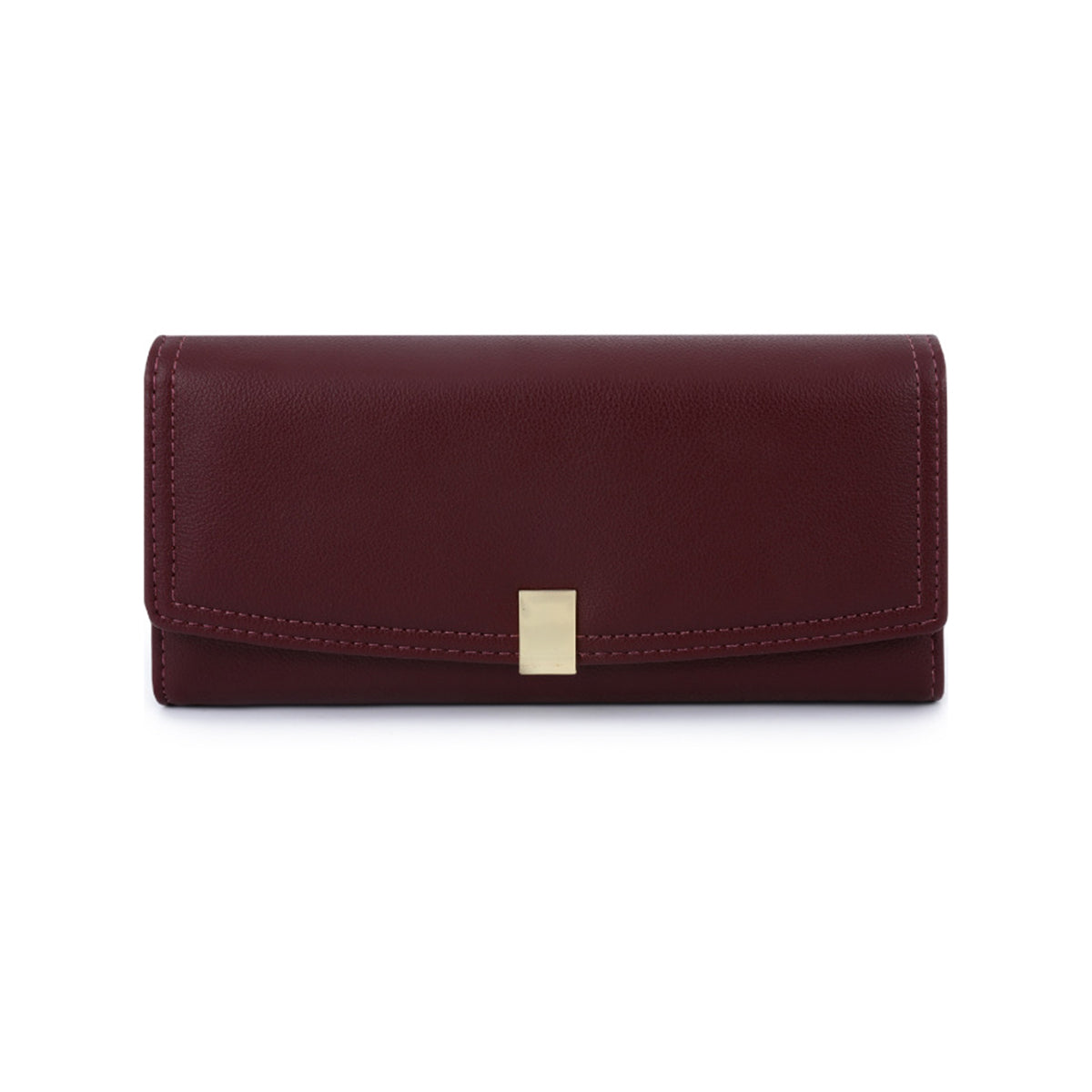 Dark Korean Long Wallet
