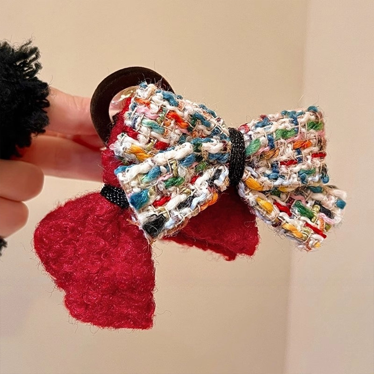 Double Bow Large Hair Clip Hair Accessory