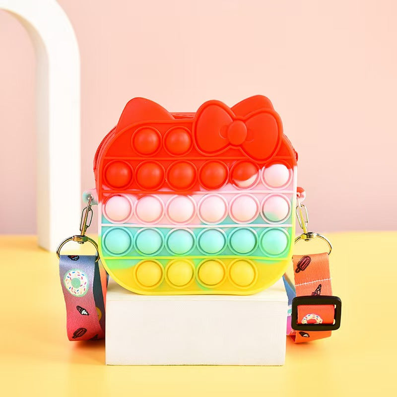 Cute Cartoon Silicone Coin Pocket Coin Purse