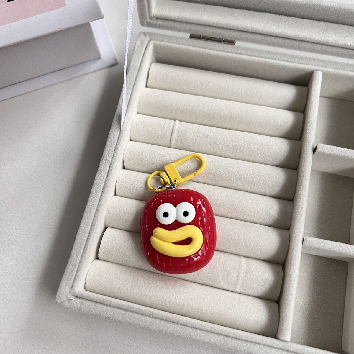 Big Mouth Keychain Cute Car Pendant