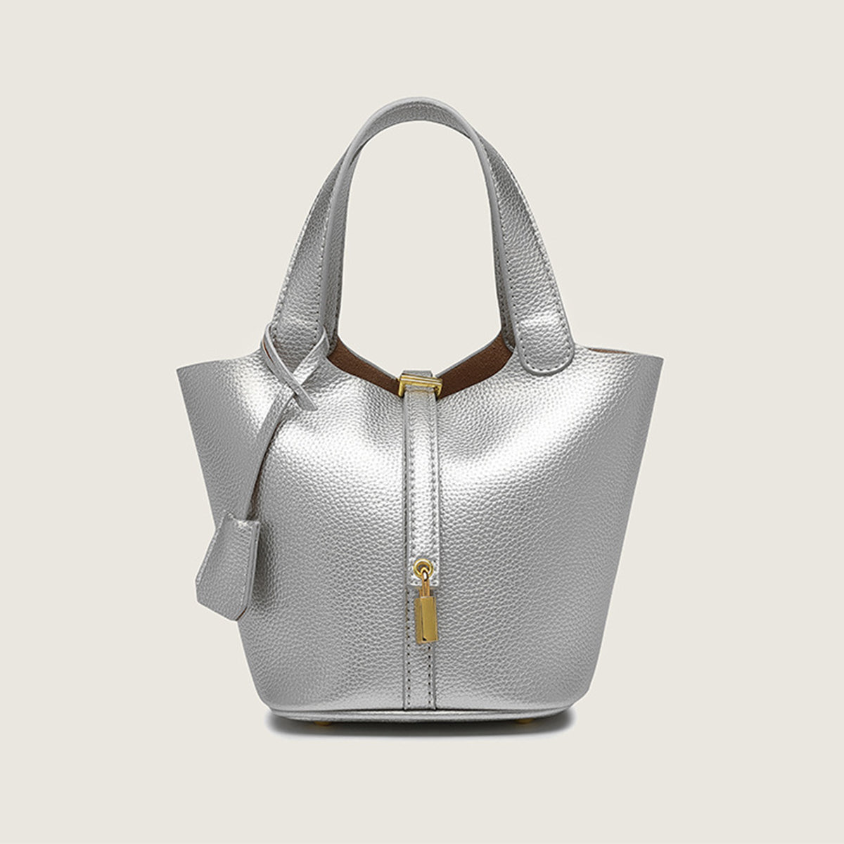 Autumn Winter Lychee Pattern Ladies Handbag