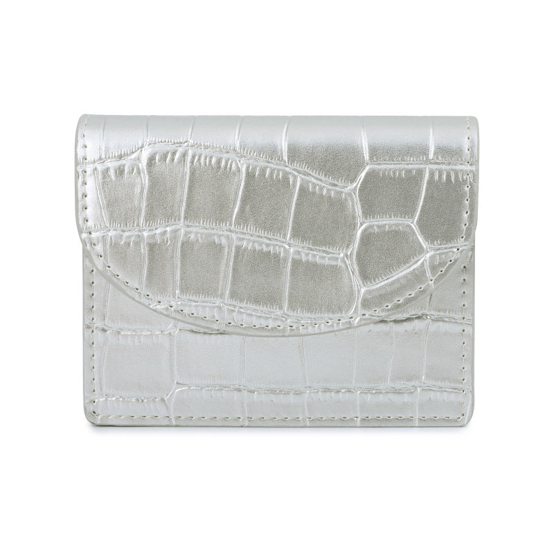 Crocodile Pattern Women Ultra-thin Card Holder
