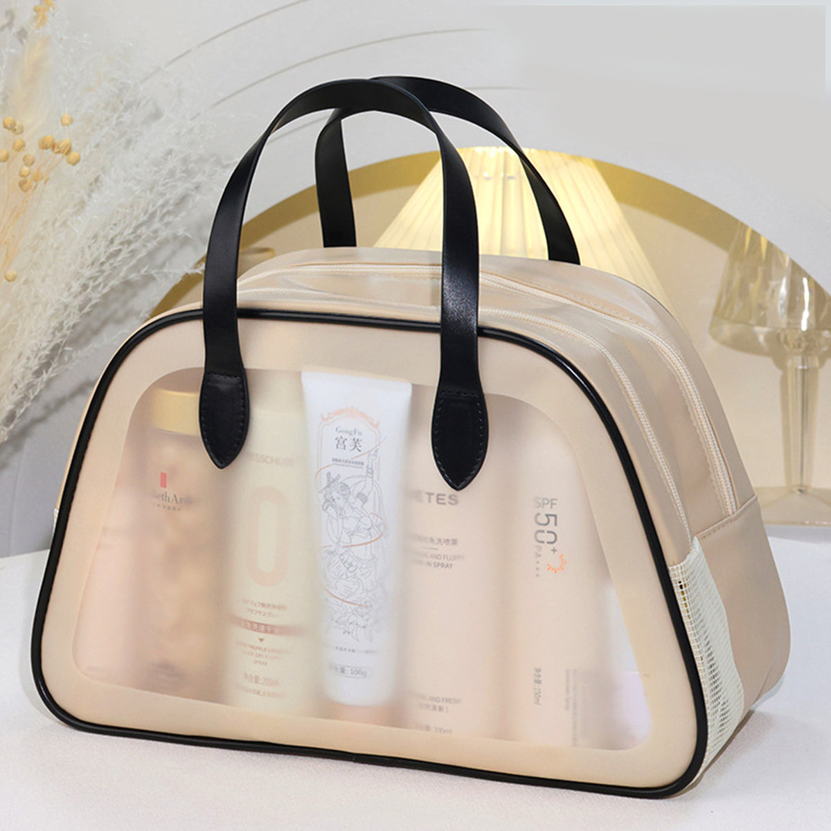Dry And Wet Separation Toiletry Bag Cosmetic Bag Travel Storage Bag