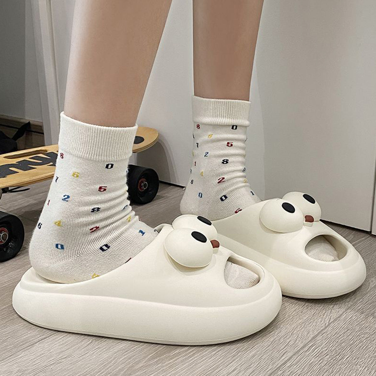 Thick-Soled Slippers for Men for Indoor Non-Slip Bathing