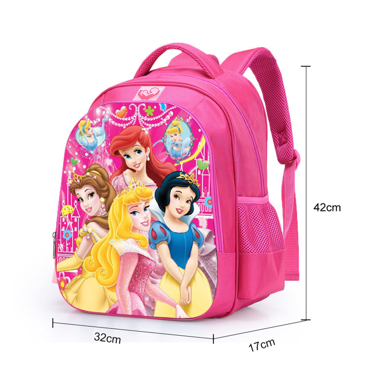 Primary School Girl Schoolbag Princess Barbie Cartoon Backpack