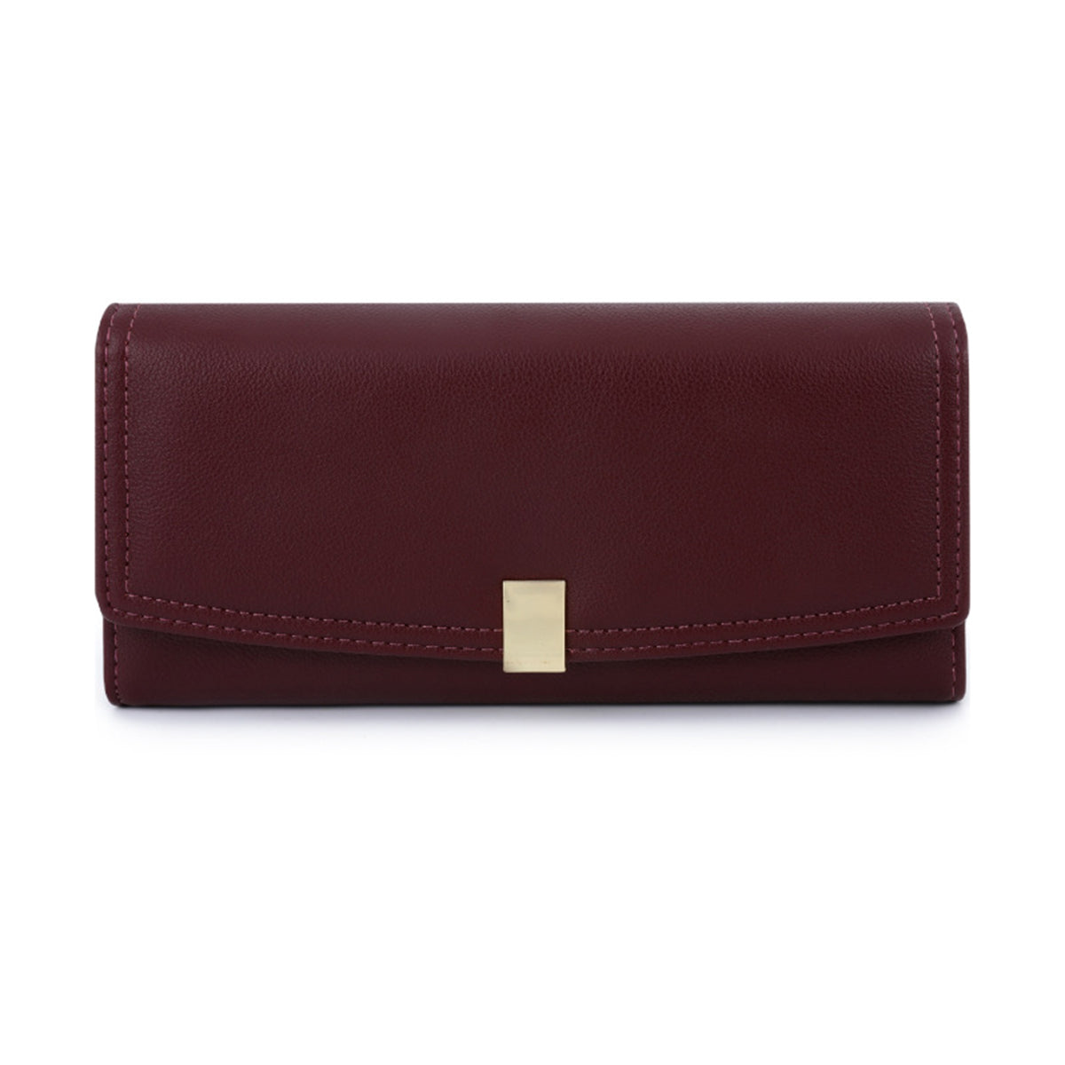 Dark Korean Long Wallet