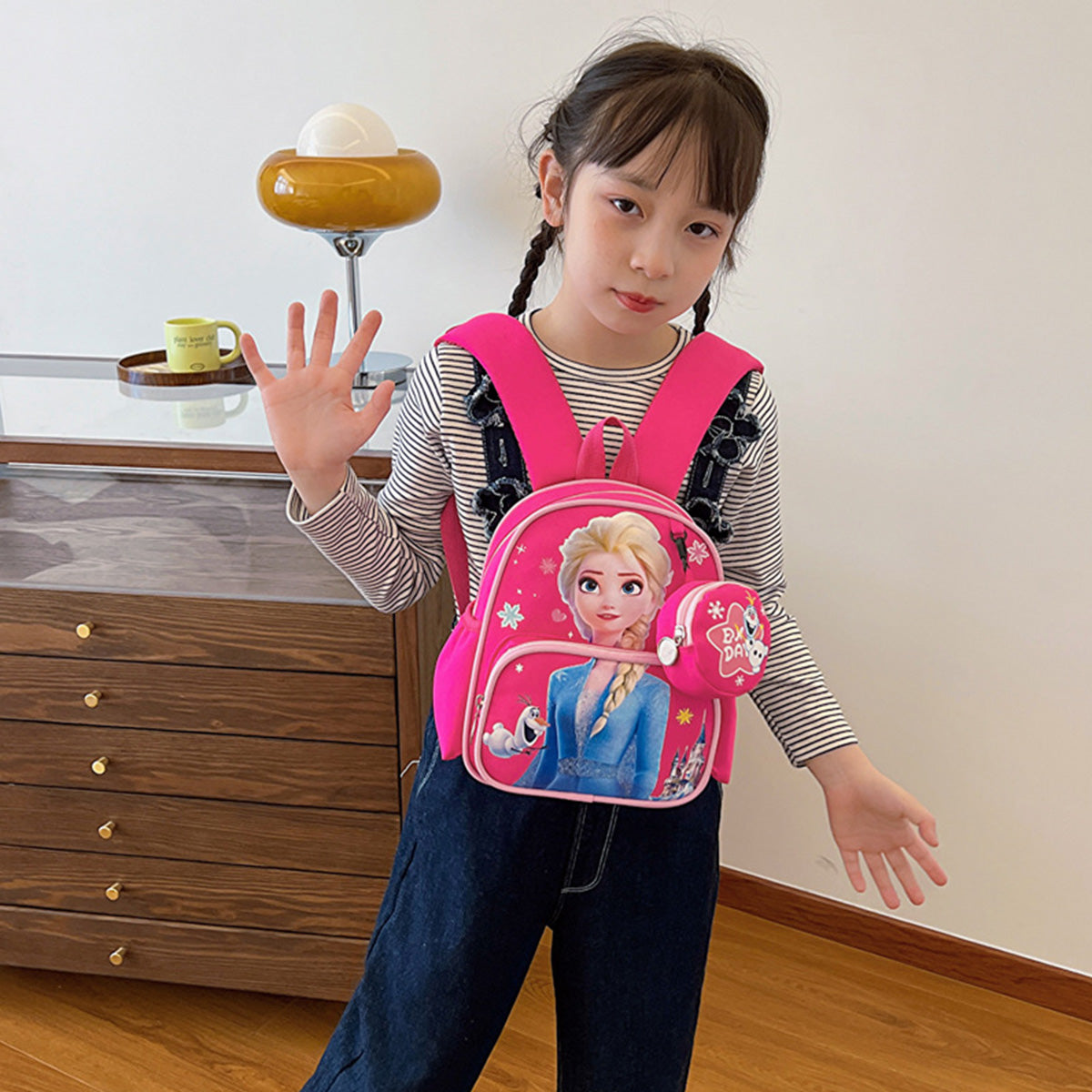 New Children's Schoolbags Cartoon Leisure Backpacks