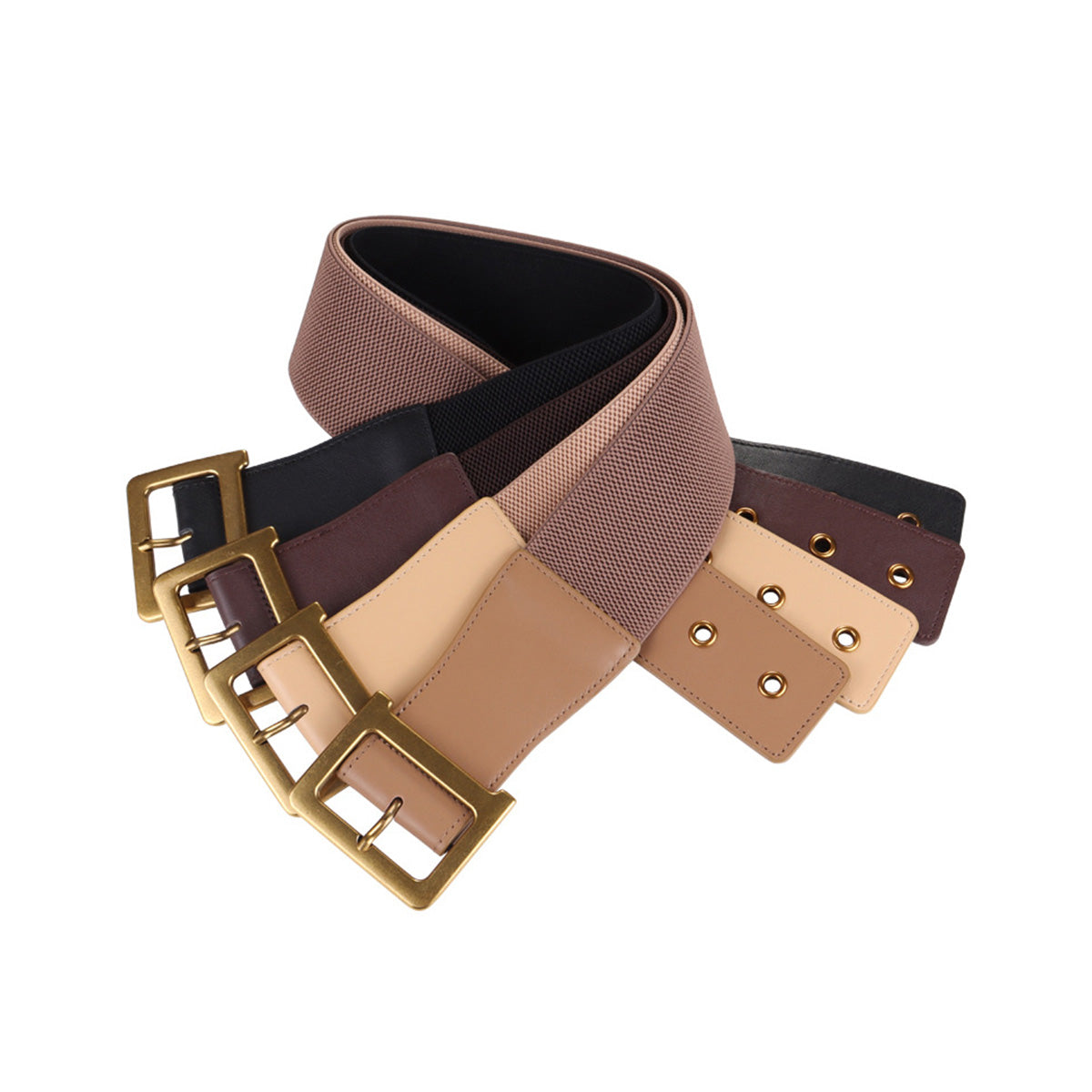 Women's Elastic Wide Belt Accessories