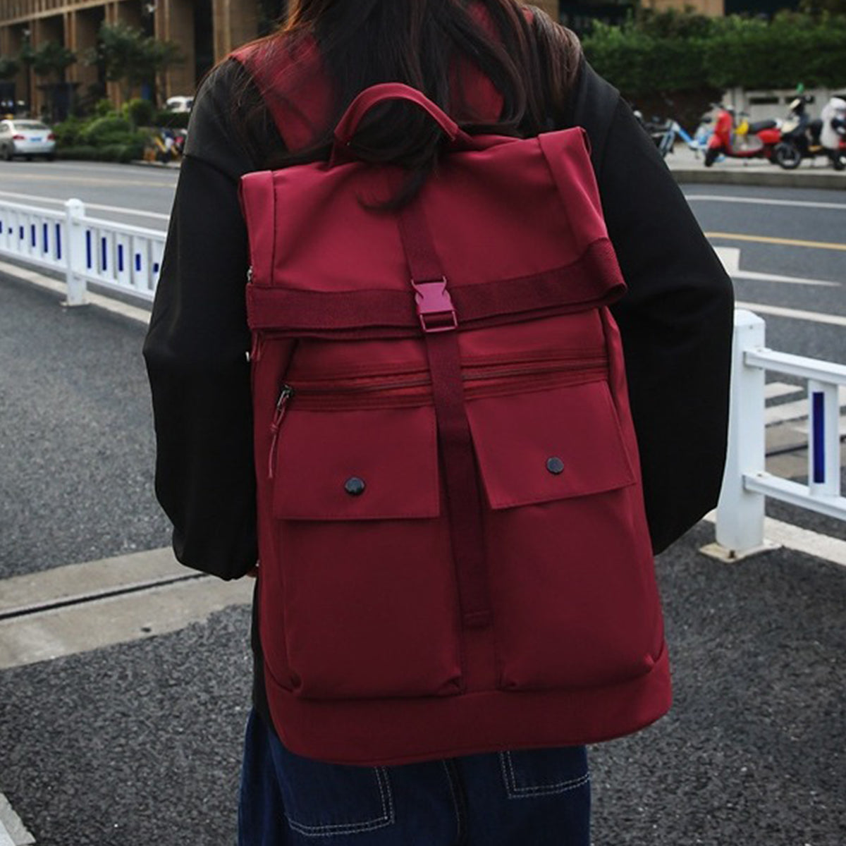 Large Capacity Waterproof Backpack Men Laptop Backpack