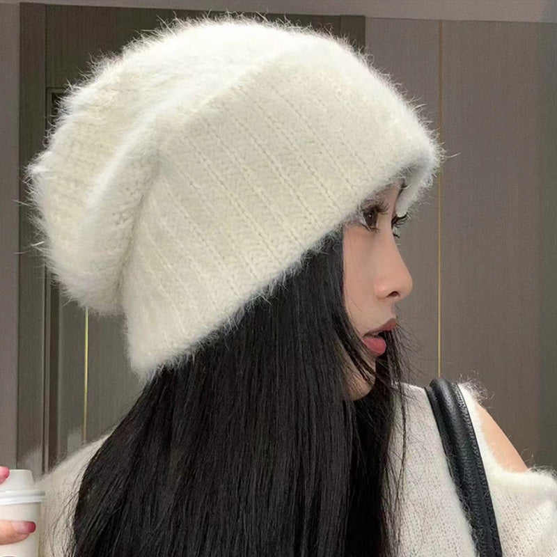 Abbit Fur Hat New Winter Warm Wool Hat