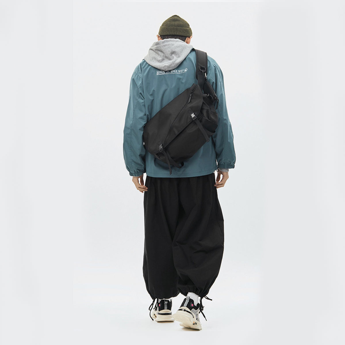 Men's Messenger Bag Large Capacity Single Shoulder Casual Bag