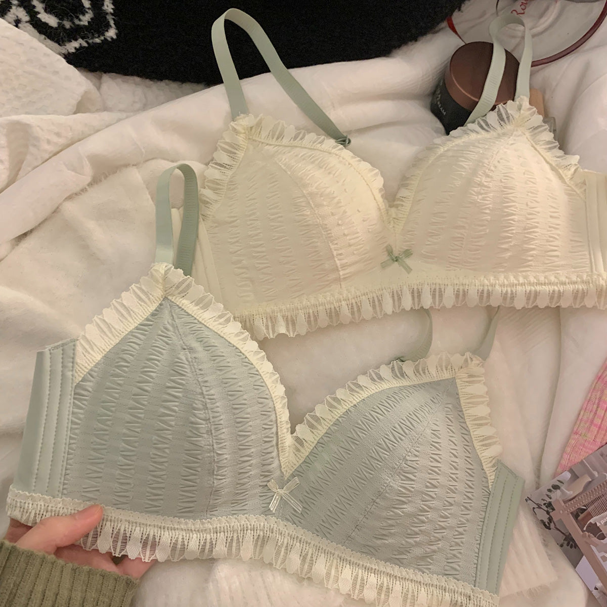 New Style Underwear for Women Push-up Bra Set