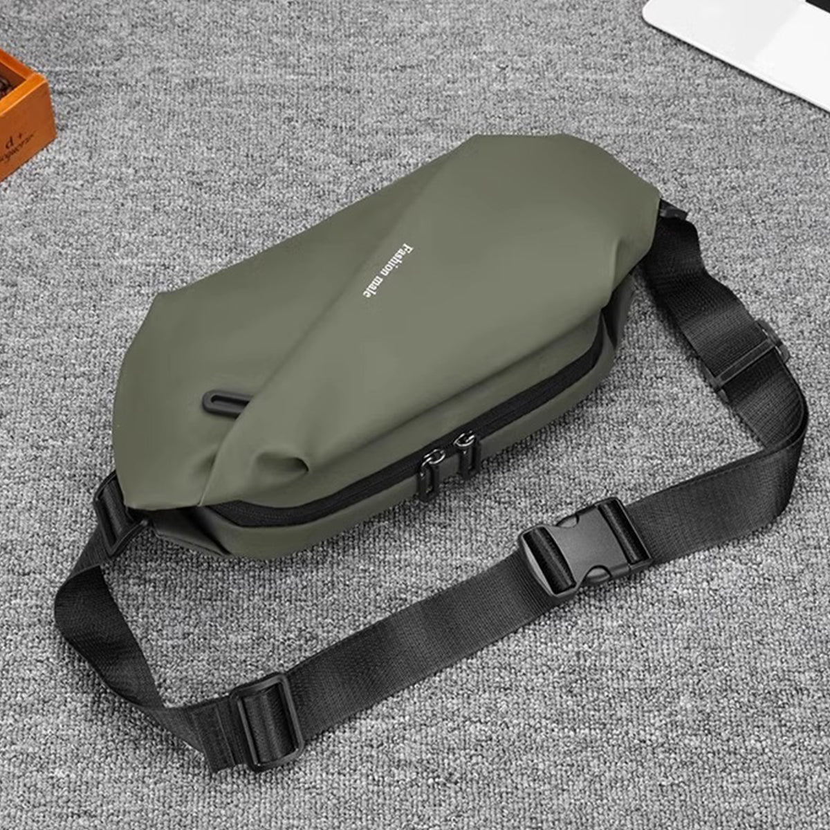 Men's Outdoor Chest Bag Casual Shoulder Messenger Bag